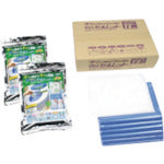 BROWN Emergency Toilet Cellette 72-Use Set S-72F 1 Box