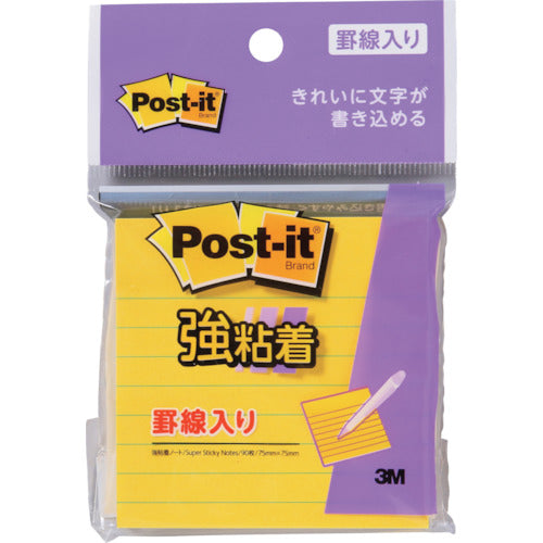 3M 포스트 이트 강점착 라인 노트 630SS-Y 630SS-YN 1 PK