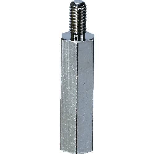 TRUSCO 【売切廃番】 六角サポーター 黄銅 オスーメス M3XL5 10個入 TBSB-305E 1 袋