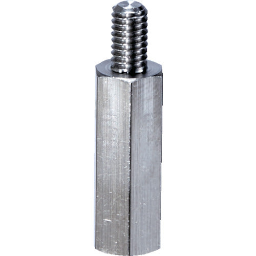 TRUSCO 【売切廃番】 六角サポーター ステンレス オスーメス M3XL20 10個入 TBSU-320 1 袋