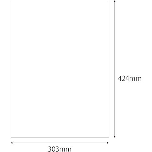キングコーポ エコボールA3判 303×424mm 100枚入 EBA3100 1 PK