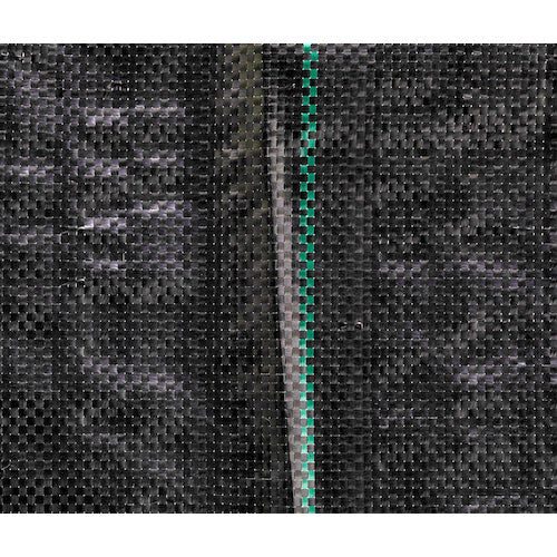 TRUSCO Weed Control Sheet, Weather Resistant for 1 Year, Black, 2m x 50m, TBO1-2050-BK, 1 Roll