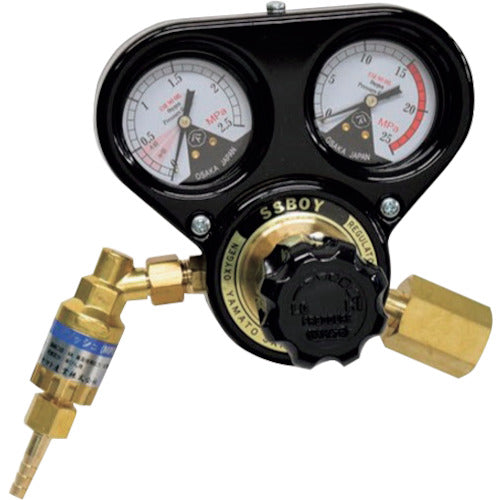 YAMATO 酸素用圧力調整器 SSボーイプラス(関東式) SSBPOXE 1 個