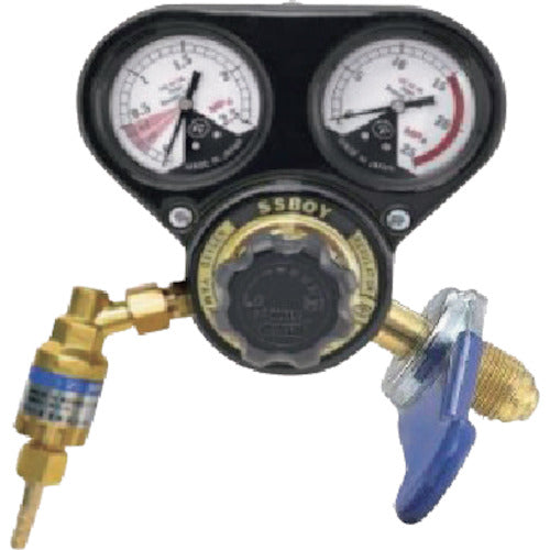 야마토 산소용 압력조정기 SS보이플러스(간사이식 스패너식) SSBPOXWS 1개