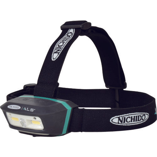 NICHIDO 충전식 LED 센서 헤드라이트 SHL-A2W3P-PIR 1개