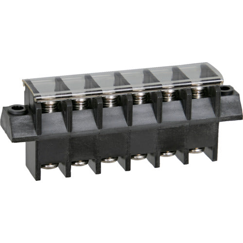 TRUSCO 관통 단자대 300V 25A 6P TOGM300-6P-C 1개