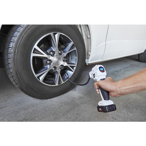 IRIS 517105 充電式エアコンプレッサー 10.8V JAC10 ホワイト JAC10 1 台