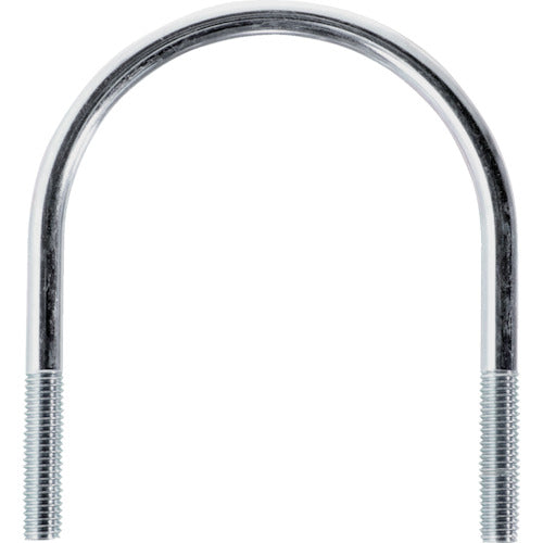 TRUSCO SGP용 U볼트 3가 유니클로 호칭 직경 65A 나사 직경 M8 TSGP2-BTM8-65A 1개