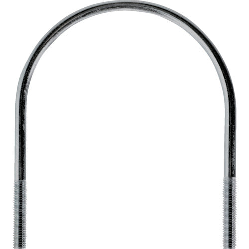 TRUSCO SGP용 U볼트 3가 유니클로 호칭 직경 90A 나사 직경 M8 TSGP2-BTM8-90A 1개