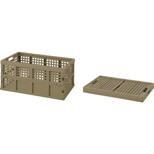 IRIS 285824 Folding Container OC-OD70 Khaki OC-OD70-K 1 pc