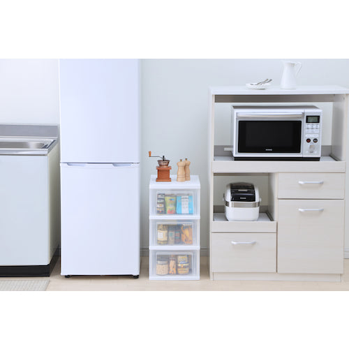 IRIS 284278 슬림 가슴 NSS-323 화이트/클리어 NSS-323-WC 1대