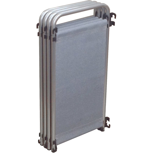 TRUSCO 小型火花用衝立 超小型スリム 幅369mm 高さ749mm 4面セット プレミアムシルバー TTHSS4-749-PS 1 台