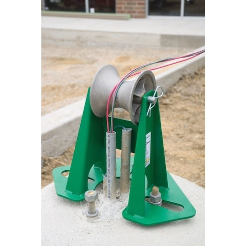 GREENLEE ベース型ケーブル滑車台 459 1 台