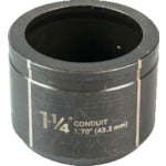 GREENLEE グリンリー パンチャー用ダイスΦ43・2mm KD-1-1/4 1 個