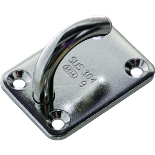 TRUSCO Stainless Steel Open Eye Plate 16mm TOIP-16 1 pc