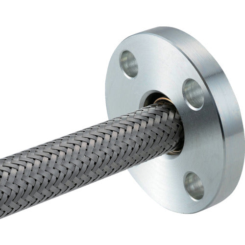 テクノフレックス フランジ型汎用品フレキシブルホース F110−50Ax500L JIS10KF/SS400 F110-50AX500L JIS10KF/SS400 1 本