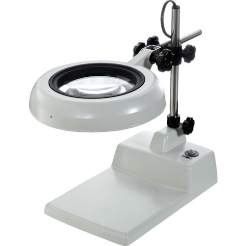 TRUSCO LED Lighting Magnifier 3x Table Stand Type LPSTX3 1 Unit