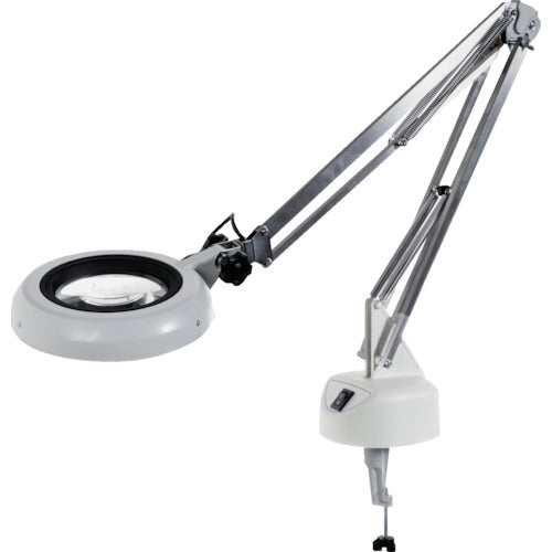 TRUSCO LED Lighting Magnifier 2x Clamp-Holding Type LPCLX2 1 Unit