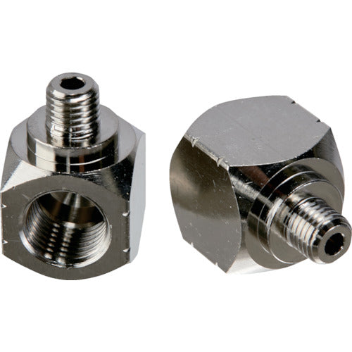 TRUSCO L-shaped grease nipple conversion fitting M6 x 0.75 2 pieces TGN-NPL2 1 PK