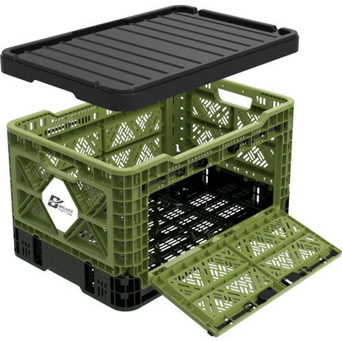 TRUSCO 折りたたみメッシュコンテナ48L用フタ TR-MPB48-F 1 個