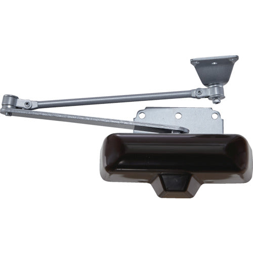 TRUSCO Interior Home Closer with Opening and Closing Force Adjustment Function Chocolate HDC-CH 1 Unit