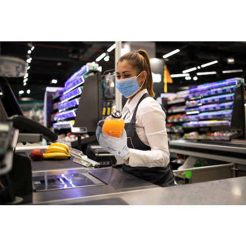 Ansell Anti-Static Gloves, Hi-Flex 11-100, Size S, 11-100-7, 1 pair