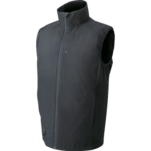 IRIS 517525 히트웨어 아웃도어 베스트 LL 블랙 HW-01OD-LL-B 1 착용