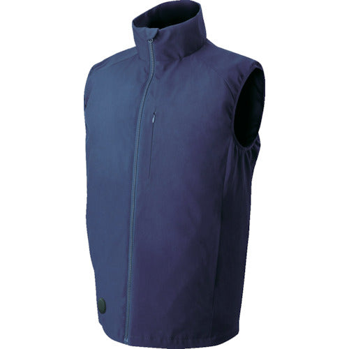 IRIS 517524 히트웨어 아웃도어 베스트 L 네이비 HW-01OD-LA 1 착용