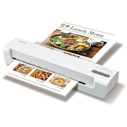 IRIS 517612 ラミネーター 2ホンローラー A3 KLM32X ホワイト KLM32X 1 台