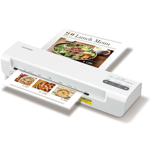 IRIS 517610 ラミネーター 2ホンローラー A4 KLM42X ホワイト KLM42X 1 台