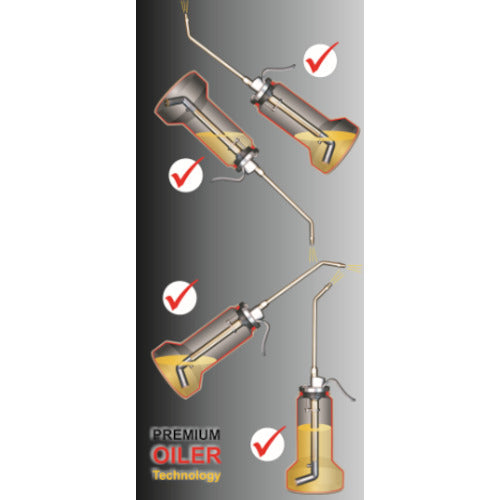 Mato 360° Oiler Spray Type Free Rotating Oil Supply Pipe HDPE 500ml 3308506 1 pc