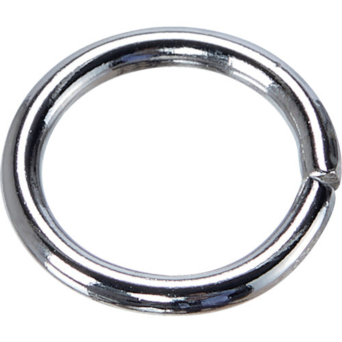 TRUSCO 둥근 링크 스틸제 선경 3.0mm 내경 18mm 50개들이 TFMR3.0-18-50P 1봉