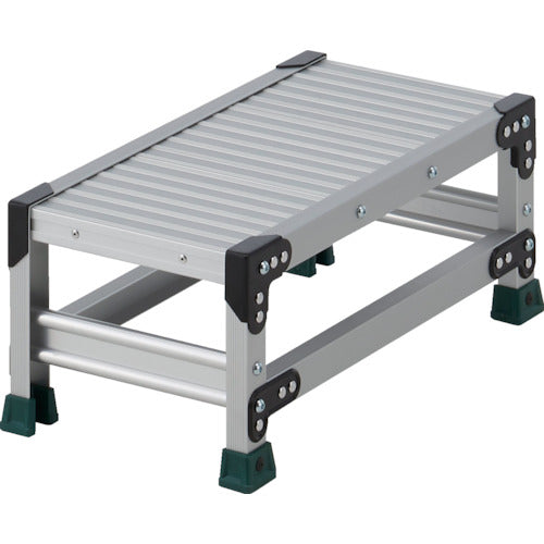 TRUSCO 작업용 발판 1단 높이 0.25m 상판 300×600 TSF-13625 1대