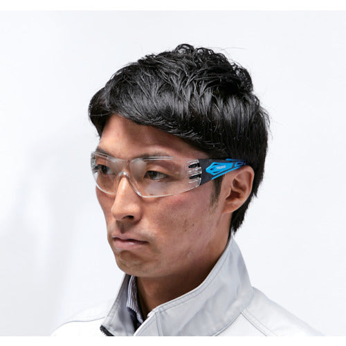 TRUSCO セーフティグラス フィットタイプ ブルー TSG-9302B-A 1 個