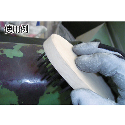 TRUSCO 小判6行ブラシ ステンレス線 TB-5035 1 本