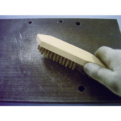 TRUSCO Sword-tip 5-row Brush, Hardened Steel Wire, TB-5003, 1 Piece