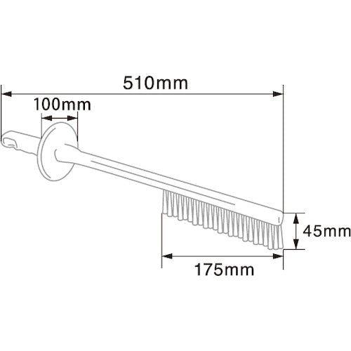 BURRTEC Barcute Plus Meat Brush Blue BCP-MEBB 69501552 1 piece