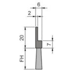 BURRTEC バーカットHSSSタイプ BF6−HSSS 5M PP0.2黒 21160605 1 本