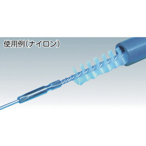 TRUSCO Tube Brush, Handle Brush, for 1/4 Screws, TB-1250-2, 1 Piece