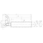 KHK ハイレシオハイポイドギヤMHP1.5−3060L MHP1.5-3060L 1 個