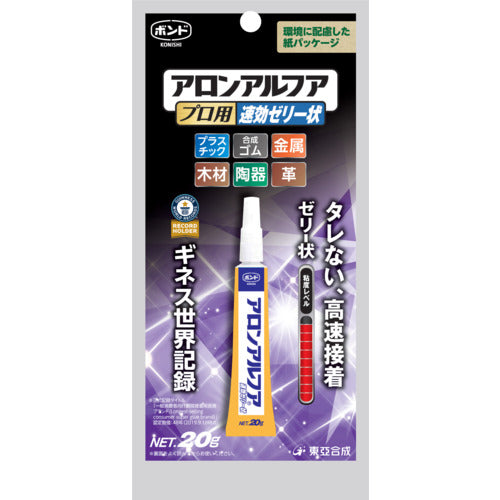 Konishi Bond Aron Alpha Pro Fast-acting Jelly 05778 1 pc