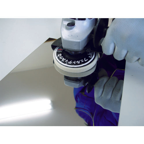 TRUSCO フェルトディスクα Φ100 ふきとり用 5個入 TFDA-100 1 箱