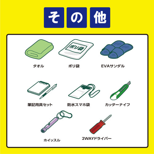 IRIS 298612 방재 세트 1인용 31점 BS1-31 1 S