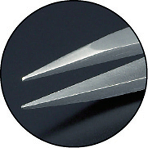 TRUSCO 【매진 폐번】티타늄제 루비스 핀셋 115 mm 강력 내구형 00-TNF 1개