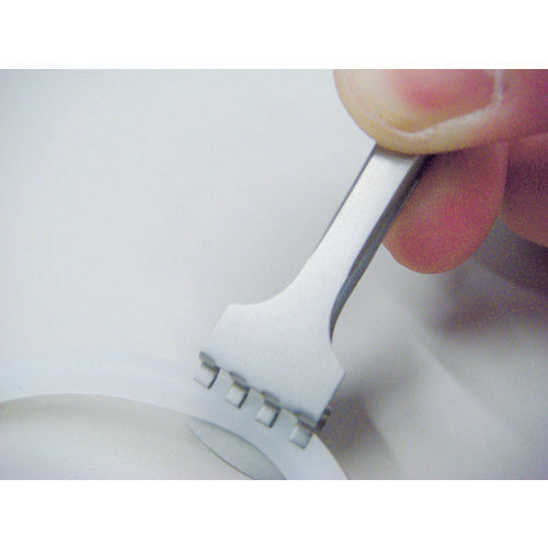 TRUSCO 내산 내자 루비스 핀셋 130mm 선단 9.5 4장 발톱 41LB4-SA 1개