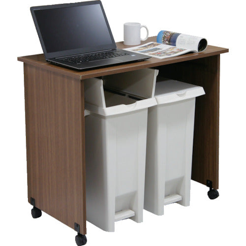 E-CON Pedal-operated dustbin 808344 2-lid #37 Brown 80834401BRGL 1 unit