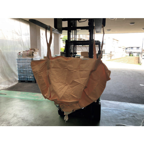 Yutakamake Flexcon Bag with discharge port, diameter 1100mm x height 750mm, 500kg, W-611, 1 piece