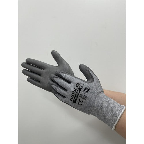 TRUSCO 抗菌仕様 耐切創手袋L TCB-HGBKL 1 双