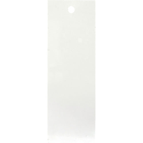 TRUSCO 掛名札 2x90x30mm ホワイト/無地 TKT-3 1 枚