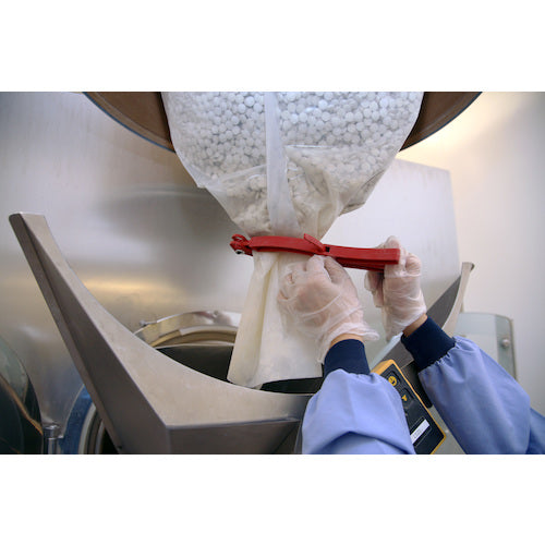 TRUSCO フレコンバック用クリップ 100mm 赤 TGPA100-RD 1 個